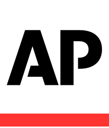 Logo for the AP (Associated Press) news agency
